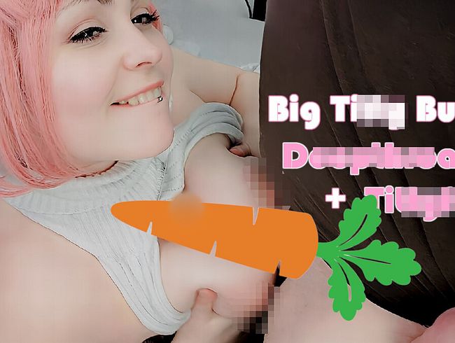MinaDemonic's Porno Video: ti*tenfi** + deep***oat für heißes Bunny!