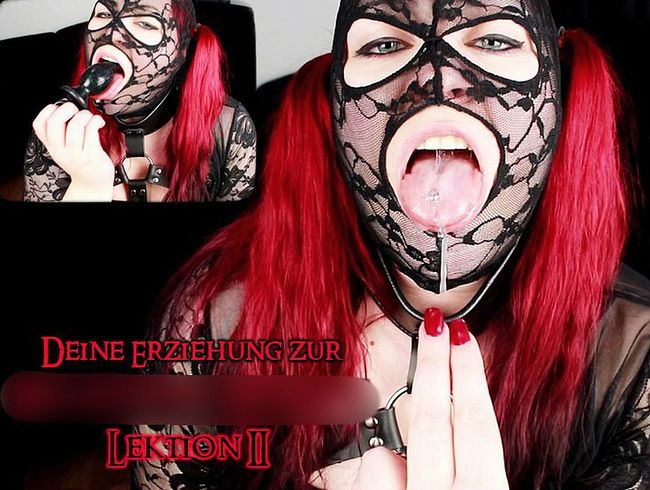 MinaDemonic Porno Video: Deine Erziehung zur skla*enschlampe – Lektion II