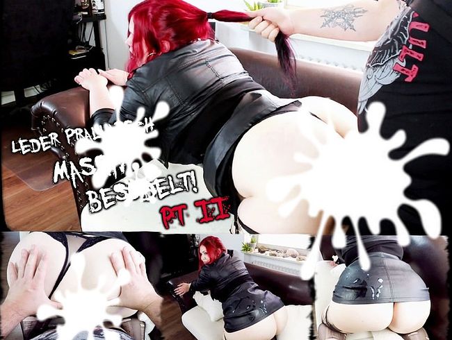 MinaDemonic Porno Video: Leder Prallars** massiv besudelt! Part II