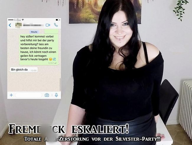 MinaDemonic Porno Video: Silvester Fremdfi** außer Kontrolle! Totale ars**fi** Eskalation