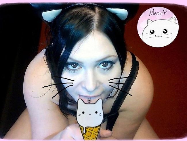 MinaDemonic Porno Video: Viel Sahne für ein Naschkätzchen  ^.^